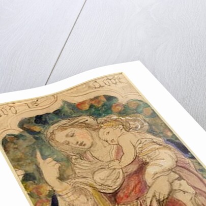 A Mother Teaching 'God is Love' by Frederic James Shields