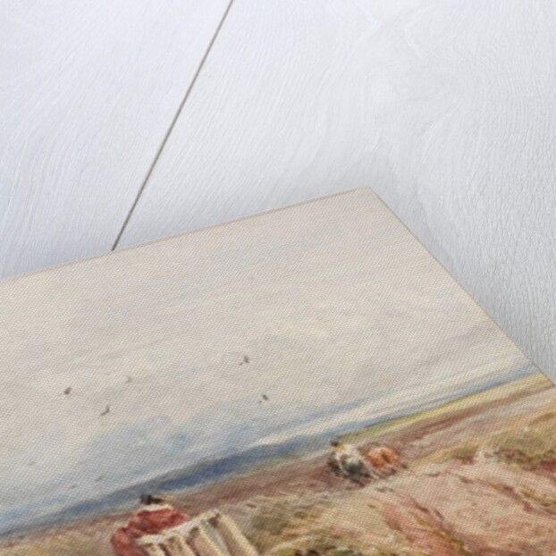 Moorland with Figures by David Cox