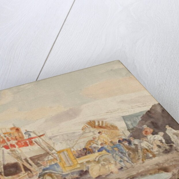 Coaling, North Quay, Akureyri, Iceland by Thomas Barclay Hennell