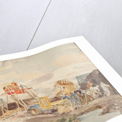 Coaling, North Quay, Akureyri, Iceland by Thomas Barclay Hennell