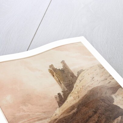 Lilburn Tower, Dunstanburgh Castle by John Varley