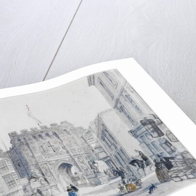 The Bar Gate, Southampton by Thomas Shotter Boys