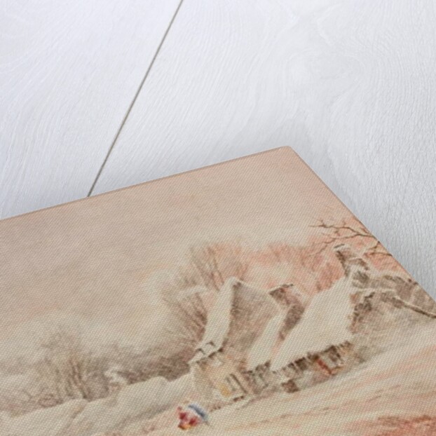 Winter Scene by Thomas Miles Richardson