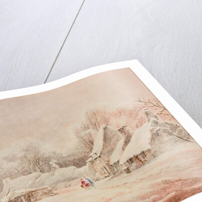 Winter Scene by Thomas Miles Richardson