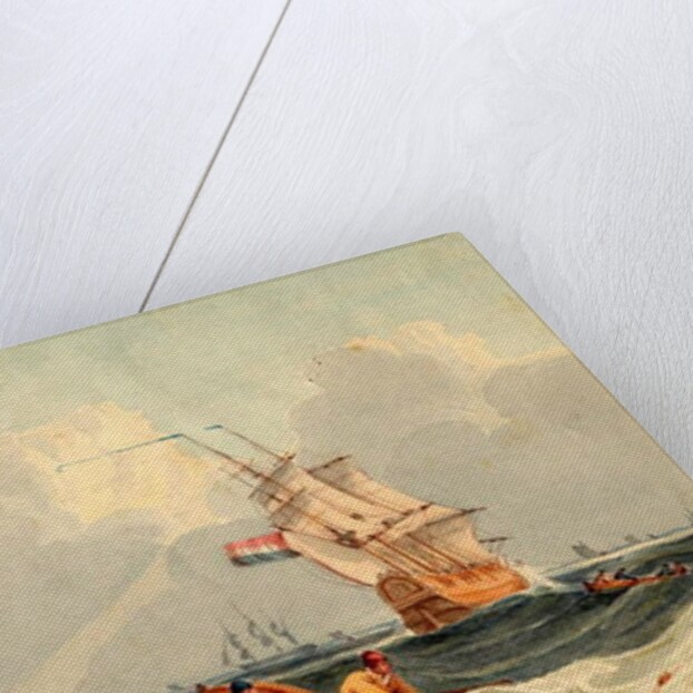 Seascape with Shipping by Nicholas Pocock