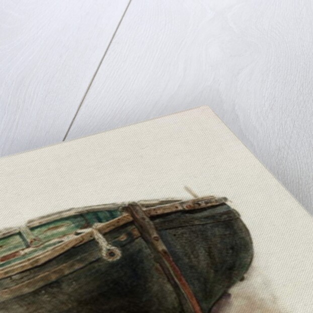 Study of a Dinghy by Charles Napier Hemy