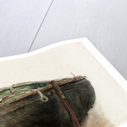 Study of a Dinghy by Charles Napier Hemy