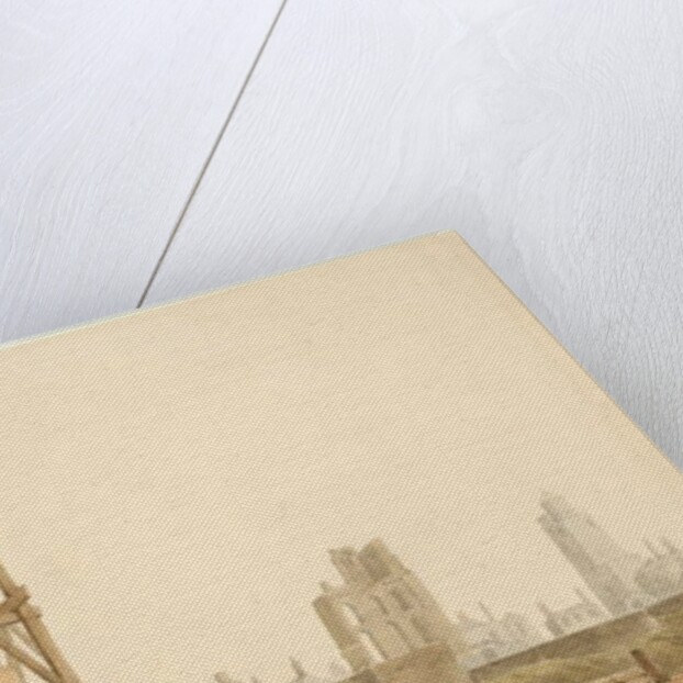 Tynemouth Priory and Lighthouse from the Collingwood Memorial, 1845 by English School