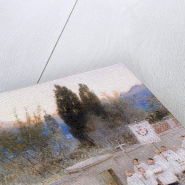 Pallanza, Lago Maggiore by Albert Goodwin