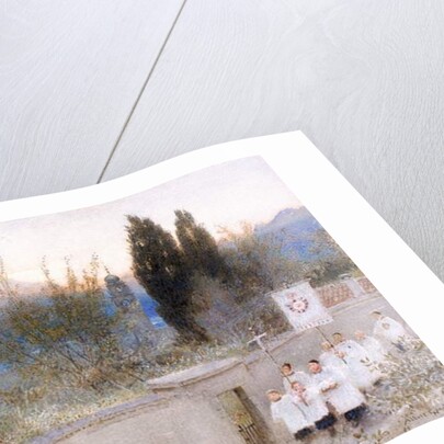 Pallanza, Lago Maggiore by Albert Goodwin