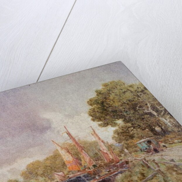 The Thames at Barnes by Oswald Garside