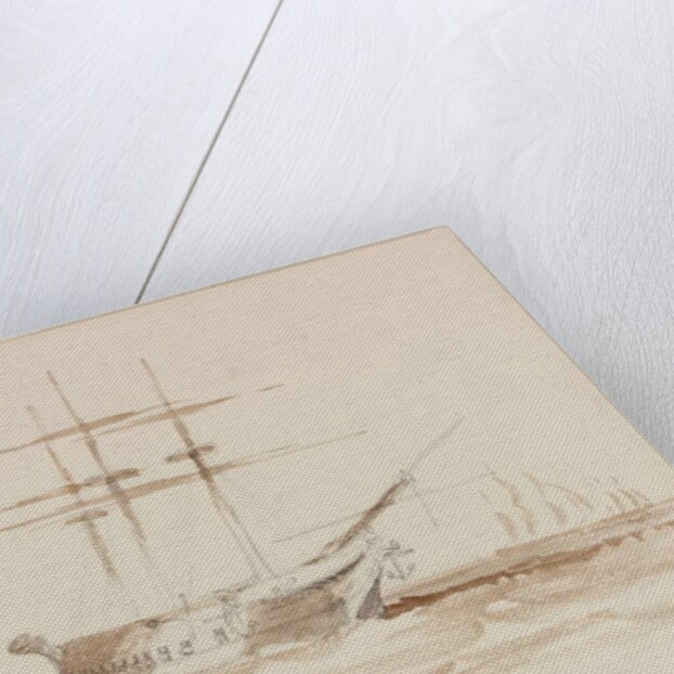 Compositional Study for a Seascape by John Wilson Carmichael