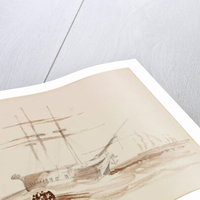 Compositional Study for a Seascape by John Wilson Carmichael