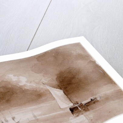 Compositional Study for a Seascape by John Wilson Carmichael