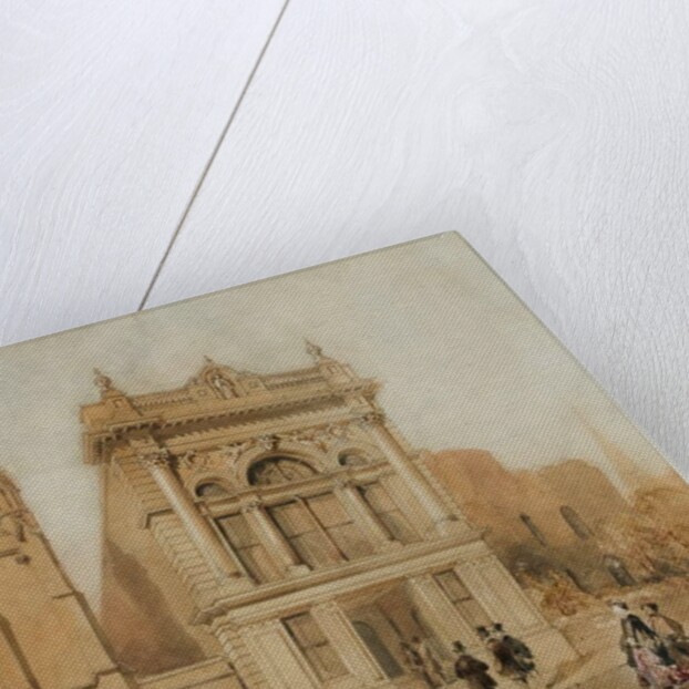 Design for the Mechanics Institute, Newcastle upon Tyne, 1863 by John Storey