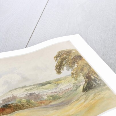 Alnwick Castle by William Callow