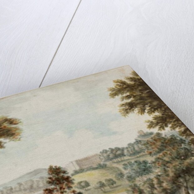 General Lamblan's at Harraton near Chester-le-Street by William Beilby