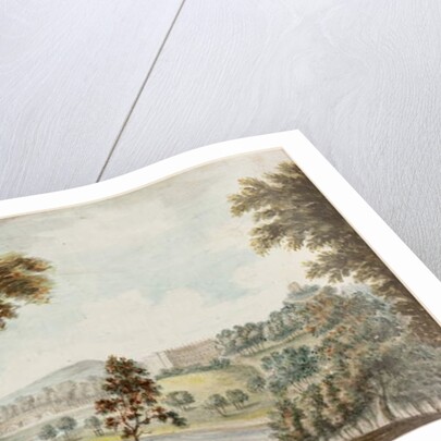 General Lamblan's at Harraton near Chester-le-Street by William Beilby