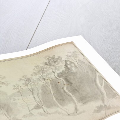 Country Road with Village by William Beilby