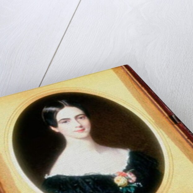 Portrait of Elizabeth Ann Benson in 1841 by Harriet Mackreth