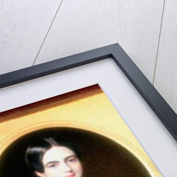 Portrait of Elizabeth Ann Benson in 1841 by Harriet Mackreth