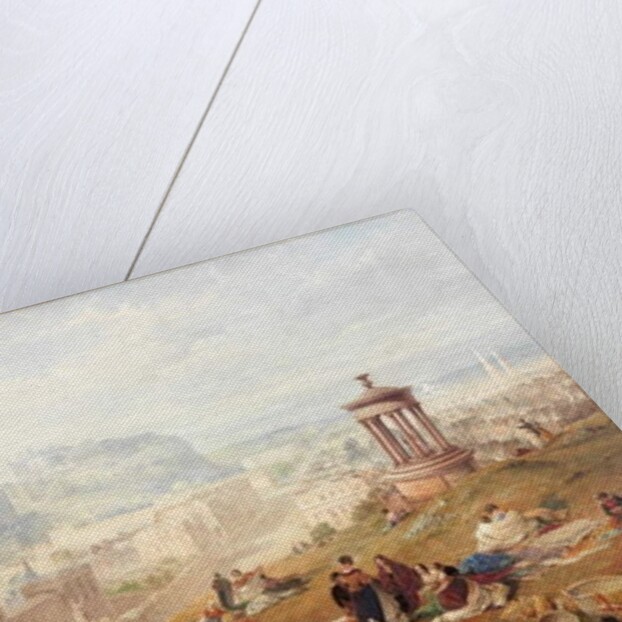 Edinburgh from Calton Hill by Thomas Miles Richardson