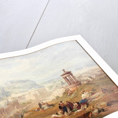 Edinburgh from Calton Hill by Thomas Miles Richardson