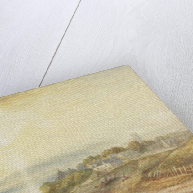 Village on the Bank of a Lake by James Baker Pyne