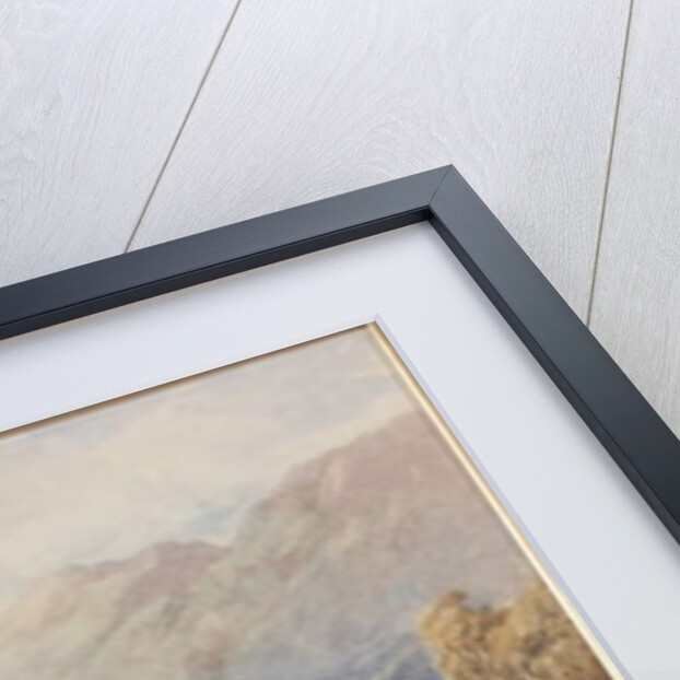 On the Loch near Killin Perthshire by Thomas Miles II Richardson