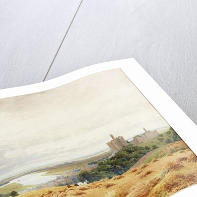 Warkworth Castle by Harold Palmer