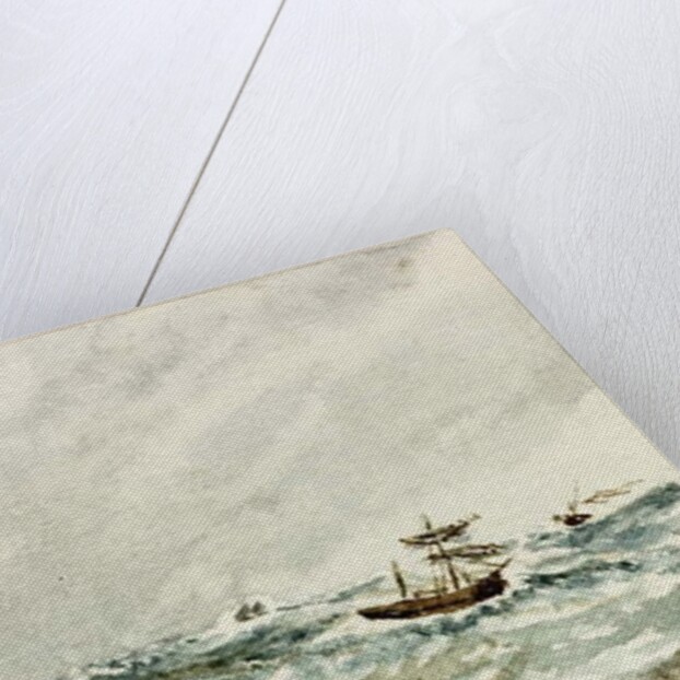 Storm at Sea off the Tyne by James Henry Cleet