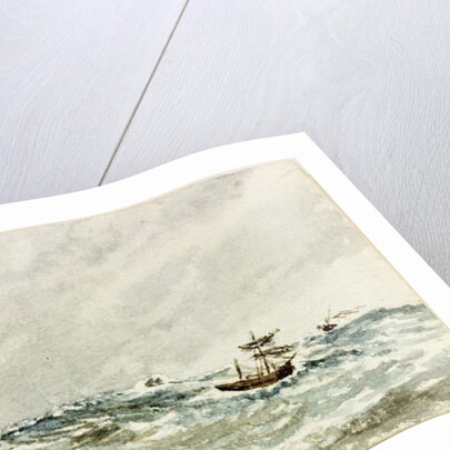 Storm at Sea off the Tyne by James Henry Cleet