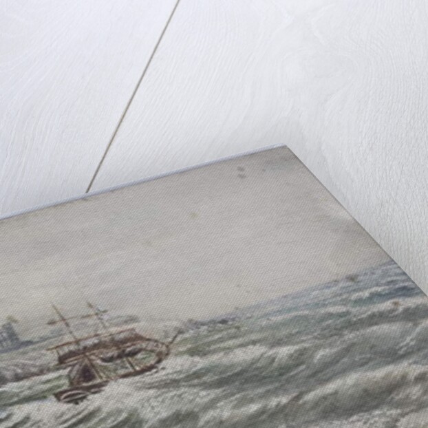 Stranding of the Beloy of Littlehampton and Loss of the Life Boat Crew of the Tyne by James Henry Cleet