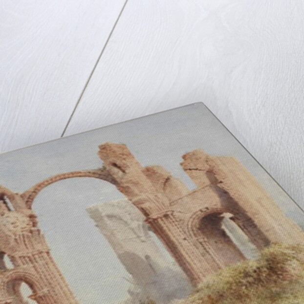 Lindisfarne Priory Ruins by Joseph Ratcliffe Skelton