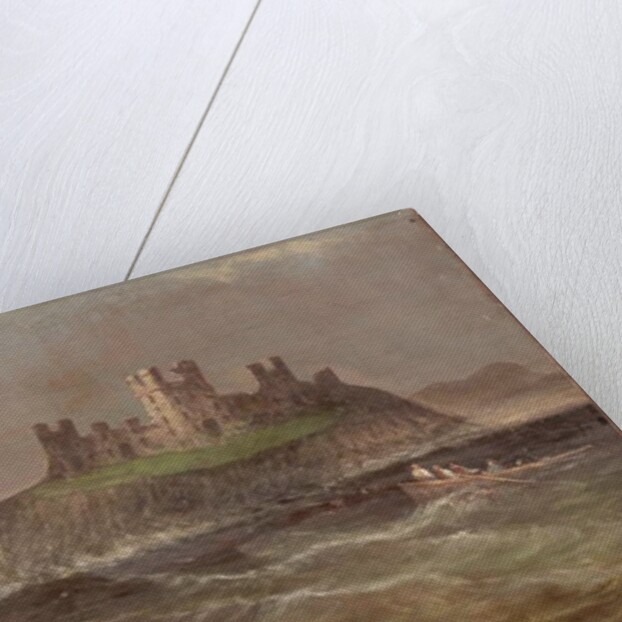 Coastal Scene with Castle by Joseph 'Putty' Garbut