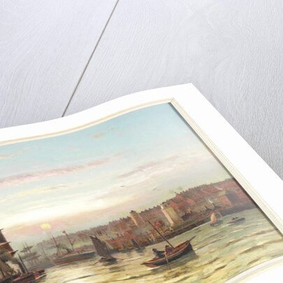 Entrance to the Tyne, Sunset by Duncan F. McLea