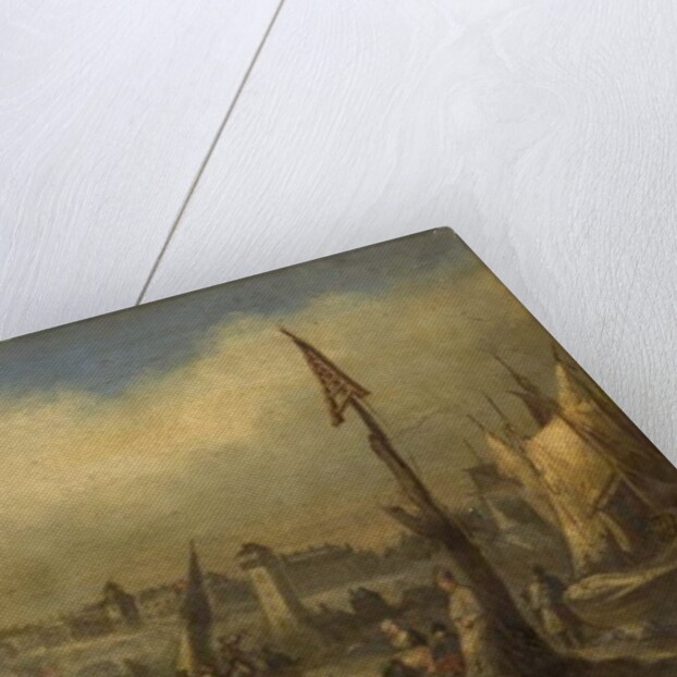 Shields Harbour 1821 by Joseph 'Putty' Garbut