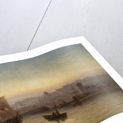 Mouth of the River Tyne, North Bank 1875 by Duncan F. McLea