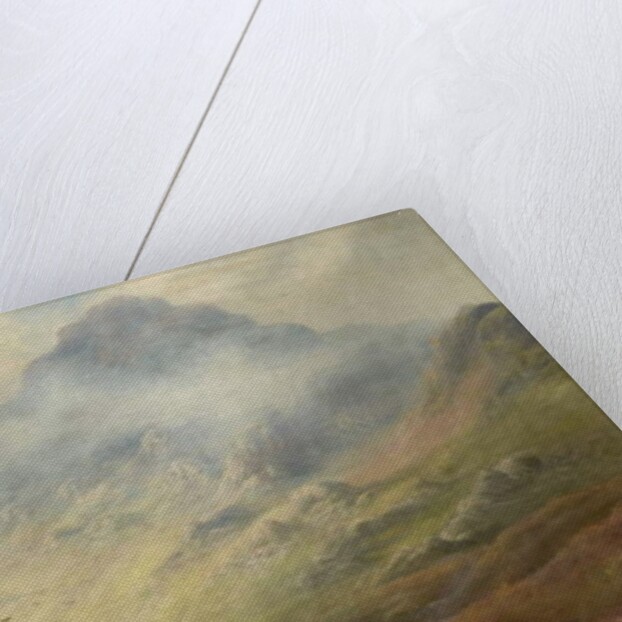 Mountain Scene by E. Hargate