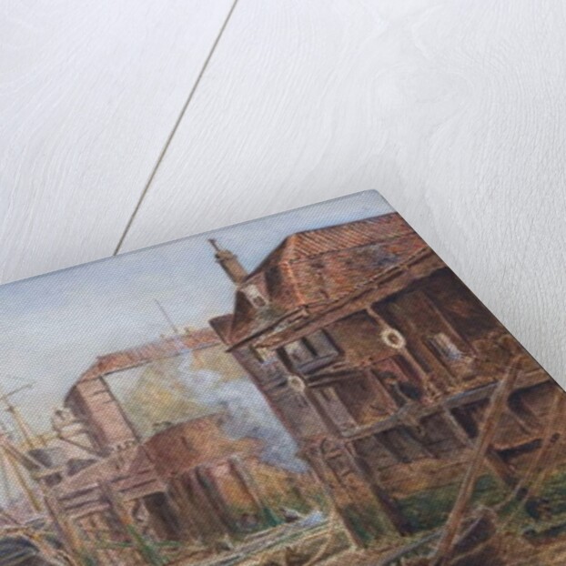 A bit of Old Greenwich, 1904 by Thomas Marie Madawaska Hemy