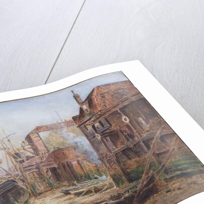 A bit of Old Greenwich, 1904 by Thomas Marie Madawaska Hemy