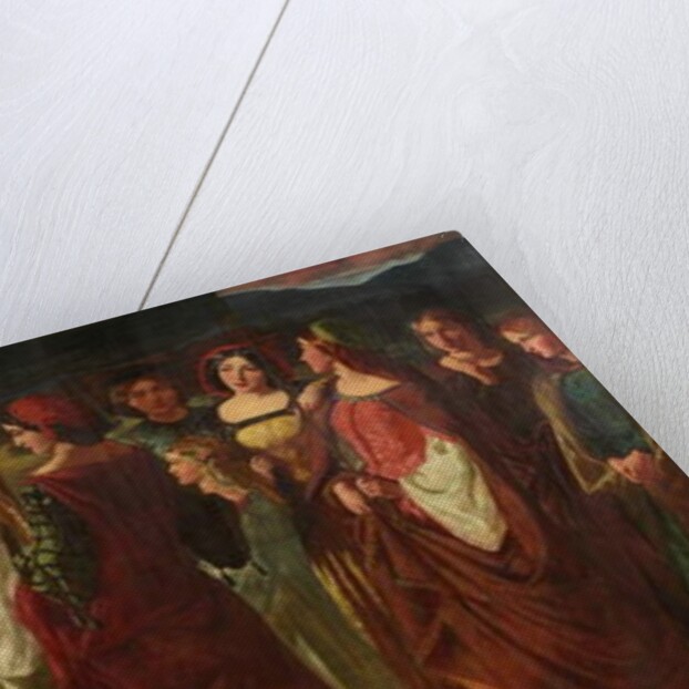 The Lady's Knight by David Wilkie Wynfield