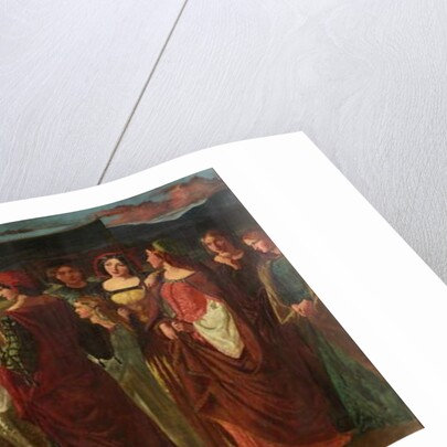 The Lady's Knight by David Wilkie Wynfield