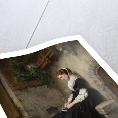 The Orphan, 1877 by E.F. Hold