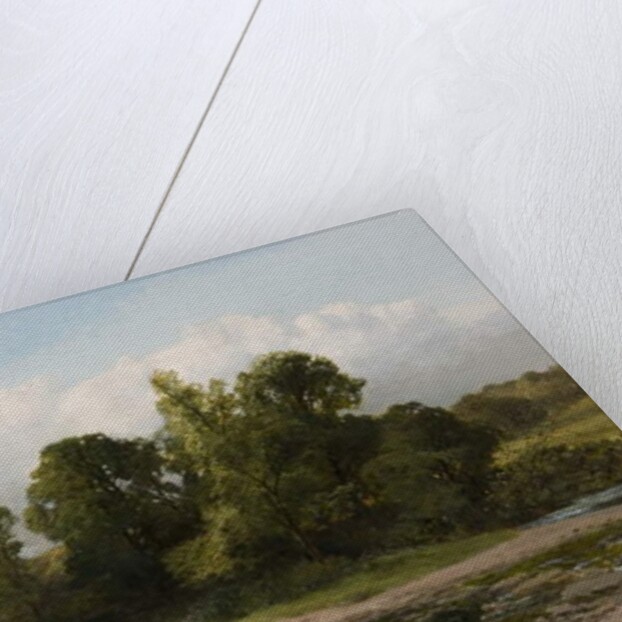 A Ford on the Whitadder, Berwickshire by James Peel