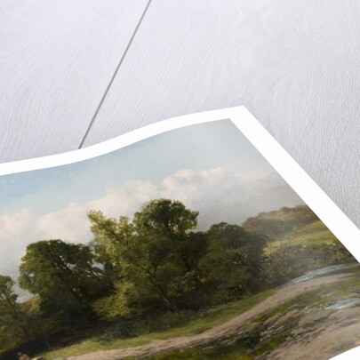 A Ford on the Whitadder, Berwickshire by James Peel