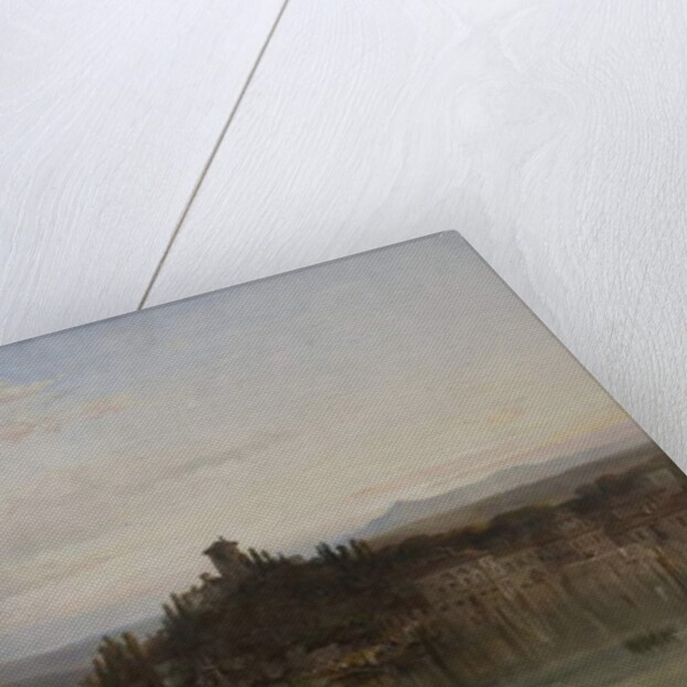 Morning on Lake Garda, Italy, 1861 by James Vivien de Fleury