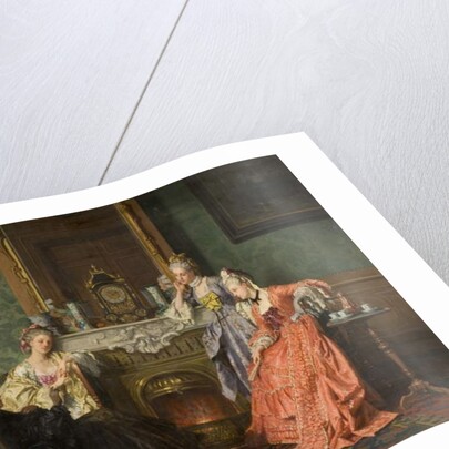 Afternoon tea, 1879 by Jean Carolus