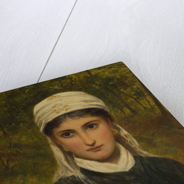 An Italian Lady, 1882 by Charles Sillem Lidderdale