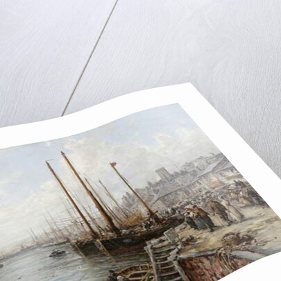 Douglas Harbour, Isle of Man by William Edward Webb